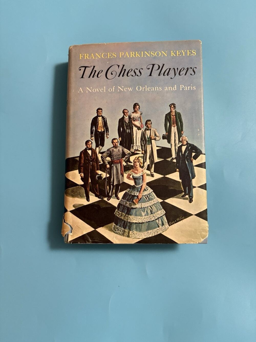 The Chess Players Frances Parkinson Keyes HC 1960 w/Dust Jacket BCE